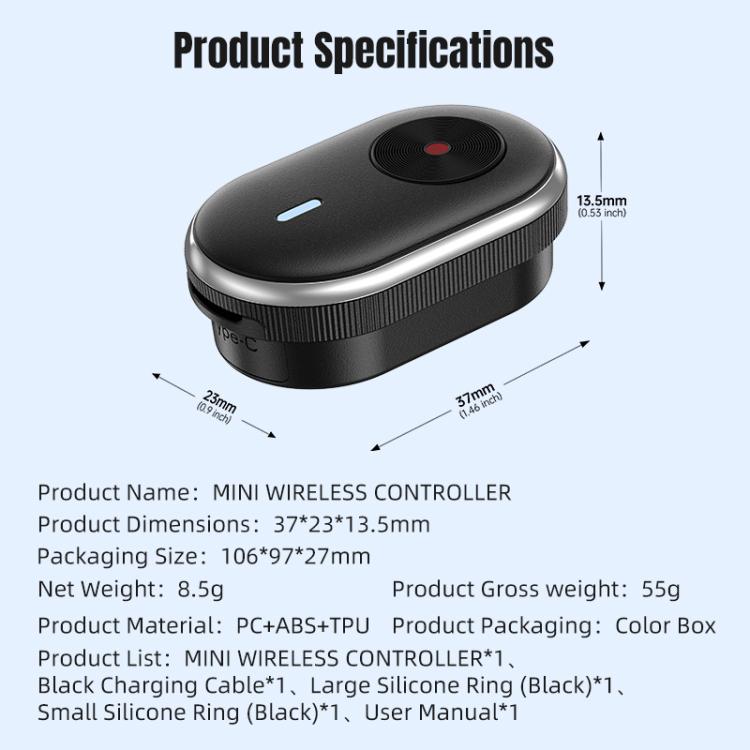 STARTRC Mini Action Camera Wireless Remote Control, General