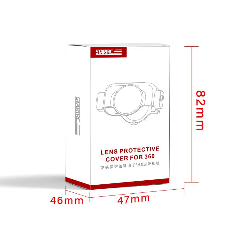 For DJI Osmo 360 STARTRC Dual-Lens Guard PC Protective Cover, For DJI Osmo 360